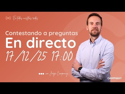 🔴 EN DIRECTO ¡Resuelve dudas laborales y de Seguridad Social con Jorge! 17/12/25 a las 17:00