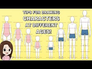 Tips for Drawing Manga Characters at Different Ages!