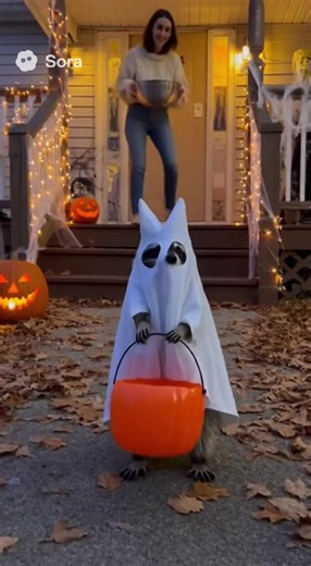 I love raccoons 🥰 #cats #raccoons #ai