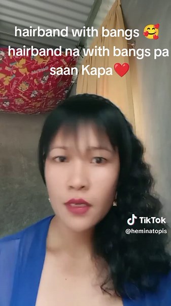 Hairband with Bangs: Perfect Solution for Hair Styling