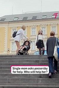 15K views · 382 reactions | A kind man brings a spark of joy to a woman and her child | Tips & Tricks | Facebook