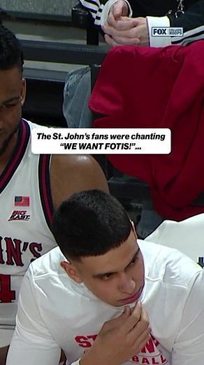 154K views · 907 reactions | This moment for the St. John's Red Storm freshman from Greece is awesome  | College Hoops on FOX | Facebook