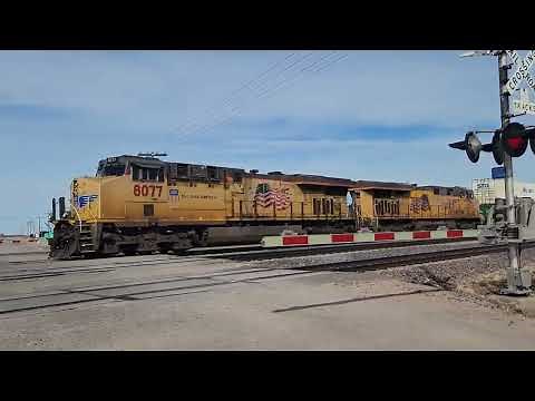 5th Ave Crossing Kearney Nebraska - Virtual Railfan Camera - Union Pacific Trains