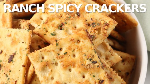 Ranch spicy crackers - so addicting!
