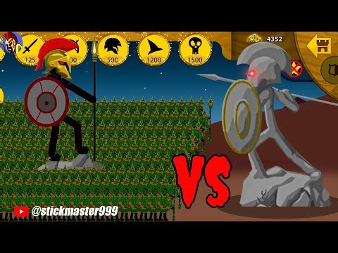 THE BATTLE FIGHTS OF SPEARTON WARRIORS PROTECT EMPIRE | STICK WAR LEGACY | STICK MASTER