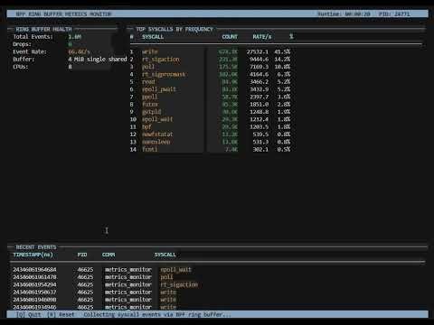 Implementing Custom Metrics Gathering Using BPF Ring Buffers