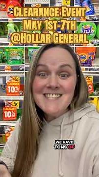Dollar General clearance event, LAUNDRY!!! 5/1-5/7 #clearanceevent