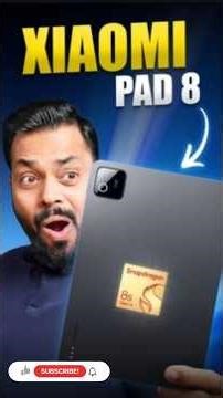 Xiaomi PAD 8 Quick Unboxing & First Look ✨ #shorts #xiaomipad8