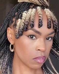Okay, this might be wild even for me#boxbraids #boxbraidshairstyles #boxbraidstutorial #stylingboxbraids #fyp | XCsunnyHair