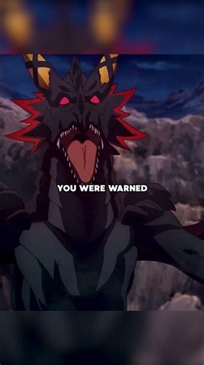 The dragoness did not recognize her master 🙄 #anime