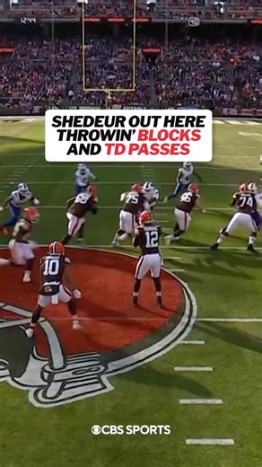 Shedeur doing it all at QB 😤 #nfl #browns #shedeursanders