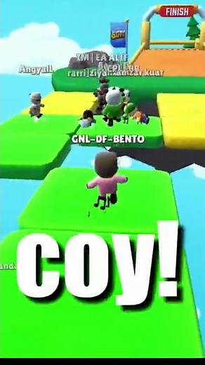 GA BOLEH KENA WARNA KUNING DAN ORANGE DI TILE FILE STUMBLE GUYS #stumbleguys #short