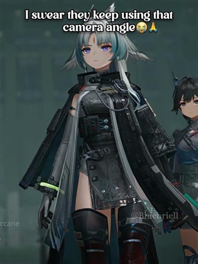 I swear they keep using that camera angle... | Arknights Enfield #arknightsendfield #shorts