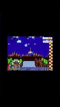 Sonic On Scratch Prototype Playthrough #sonic #shorts #gaming