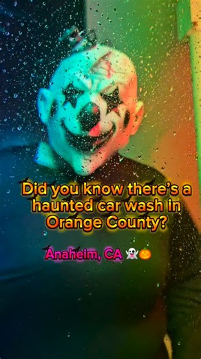 Would you try this haunted car wash @hauntedcarwashoc and @hauntedcarwashla? 🚗 🧼 🎃 🎟️ Tickets are selling out fast so get yours today! Car wash starts at $30 per car. #hauntedcarwash #orangecounty #clowns #halloween #thingstodo #anaheim #adventures #haunted | Mylonepov
