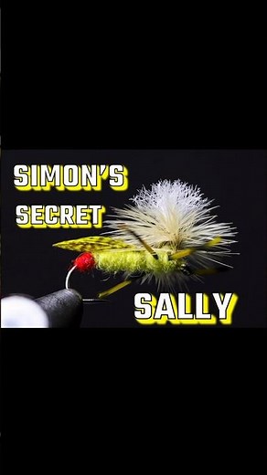 Simon’s Secret Sally: Dry Fly Tying Tutorial #flyfishing #flytying #troutfishing #trout #fishing