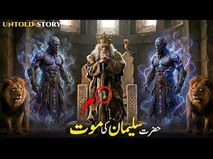 Hazrat Suleman AS aur Jinnat Ka waqia | Hazrat Suleman AS ki maut | Islamic Story
