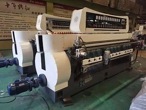 How glass beveling machine working?