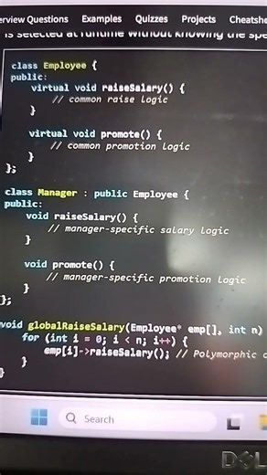 Oops concepts Inheritance in C++ #javacoding #programming #coding #coder #google