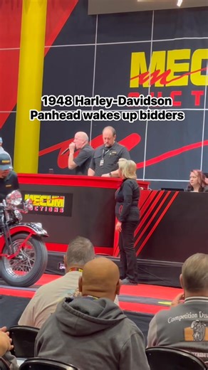 1948 Harley-Davidson Panhead Wakes Up Bidders! | CycleDrag