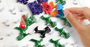 Review: Turing Tumble lets kids build complex marble-powered computers