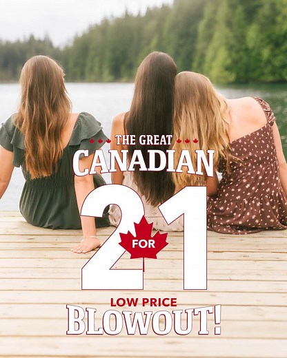 Urban Planet on Instagram: "‼️🚨 THIS WEEKEND ‼️🚨 THE GREAT CANADIAN SALE 🇨🇦 2 FOR 1 LOW PRICE SHOP ONLINE & IN-STORE"