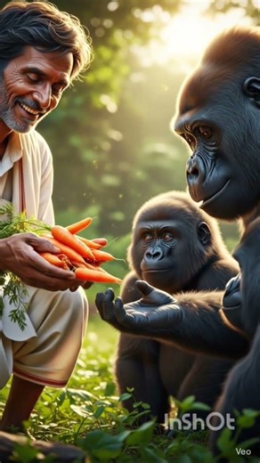 The farmer and the pigeon are growing carrots and some alien ships arrive there 😭 #ai #farmer