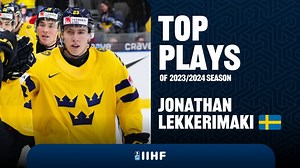 Check out some incredible snipes from Jonathan Lekkerimäki, the top scorer of the 2024 #WorldJuniors.🎯🇸🇪 #IIHF Tre Kronor | International Ice Hockey Federation (IIHF)