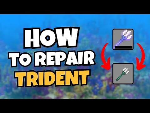 How to Repair a Trident in Minecraft | All Methods Explained