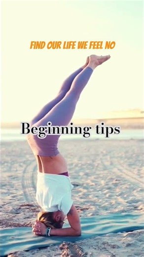 beach handstand yoga tutorial #viralshort #shortsfeed #shorts #yoga #youtubeshorts