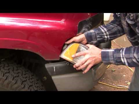 How to remove/replace the front signal light on a Dodge Ram