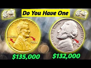 Top 2 Most Rare 1964 SMS Penny & Nickel Worth MILLIONS! Don’t Spend These Coins!