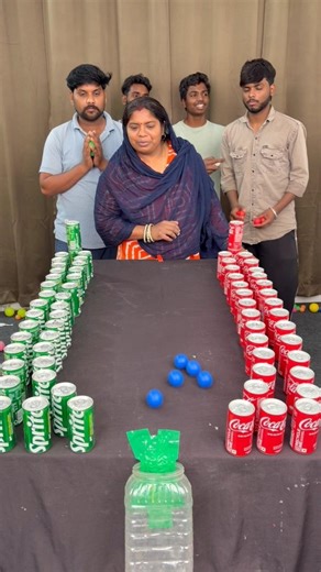 Mission: Cold Drink ✅ Target Hit = Unlimited Cold Drink! 🥤🔥Impossible Ping Pong Challenge: Can I Win