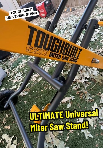 ULTIMATE Universal Miter Saw Stand by TOUGHBUILT - Efficient and Easy to Use