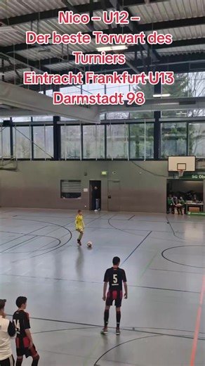 Eintracht Frankfurt U13: Der beste Torwart des Turniers