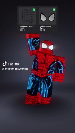 Create Ultimate Spider-Man Outfit on Roblox | Tutorial