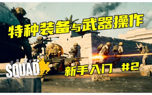 【SQUAD入门攻略】战术小队新手教学第二章：特装和武器