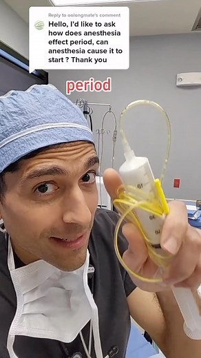 4.4K views · 10K reactions | Nothing to fear in that department! We got you! #surgery #period #anesthesia | Anthony Kaveh MD | Facebook