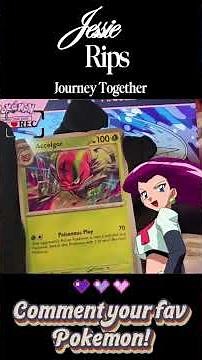 [ Pokemon Booster Rips ] Jessie pulls a Legendary! #pokemoncards #tcg #pokemon