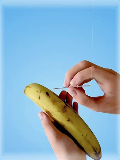 خدعة سحرية بالموزة لإذهال أصدقائك