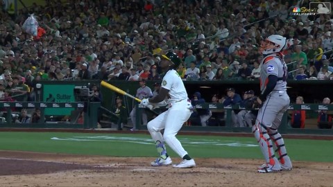 Lawrence Butler, Max Muncy hit back-to-back homers