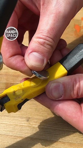 Magnetic Force at Work! Pliers and Magnets Trick!