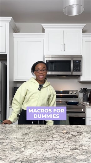 Michelle West | Fat Loss Coach for Women on Instagram: "Macros for dummies ⚖️ If macros feel confusing and overwhelming, give me a follow and I’ll send you a simple step by step guide! #macros #macrosfordummies #protein #strongwomen #caloriedeficit"