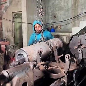 Incredible Centrifugal casting process of rolling mill shaft with amazing skills