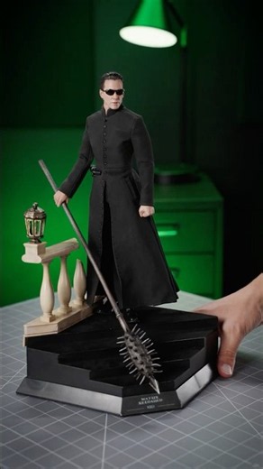 FIRST LOOK Hot Toys Neo The Matrix Reloaded Figure Prototype