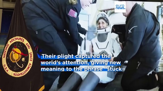 Butch and Suni are home: NASA astronauts return to Earth after being stuck in space for nine months