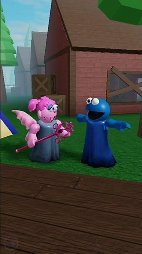 How to Make Fairy Wings with Abby & Cookie, But It's Roblox Puppet! #shorts