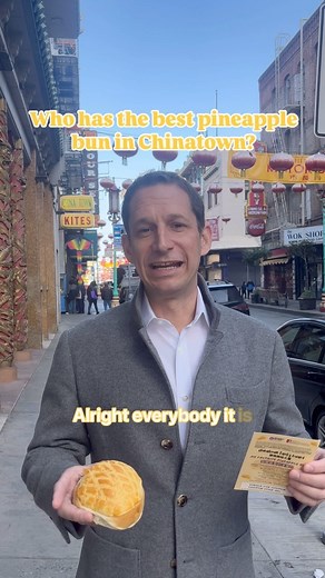 49K views · 282 reactions | The search for Chinatown’s best pineapple bun concludes tomorrow. If you have any vouchers left, make sure you redeem them before tomorrow. Thank you @sfoewd and @selfhelpelderly for this program to celebrate our local bakeries. | Daniel Lurie | Facebook