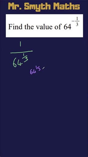 GCSE Maths | Fractional and Negative Indices #gcsemaths #maths #indices