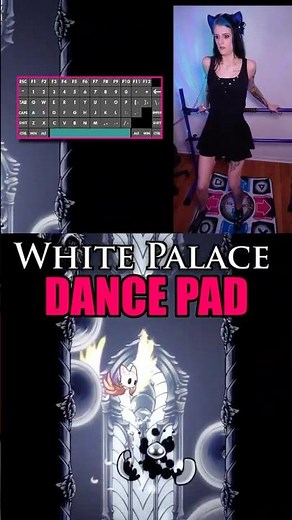 DANCE PAD White Palace Pt. 3 #hollowknight #shorts #gaming
